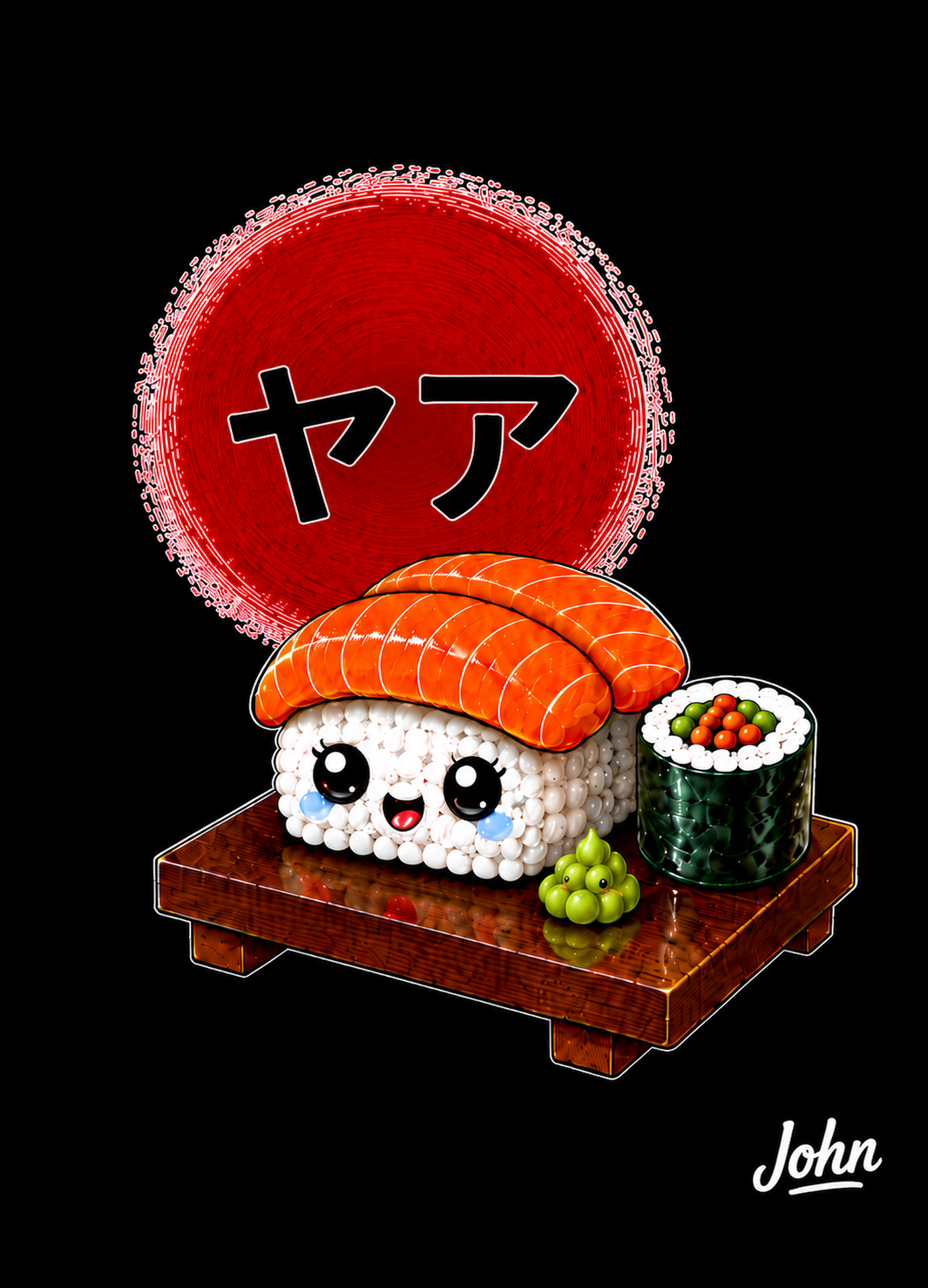 'Hi' Hiragana & Katakana Passport Card — Japan | Straight Face Originals