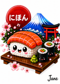 'Japan' Hiragana & Katakana Passport Card — Japan | Straight Face Originals