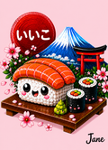 'Good Girl / Good Boy' Hiragana & Katakana Passport Card — Japan | Straight Face Originals