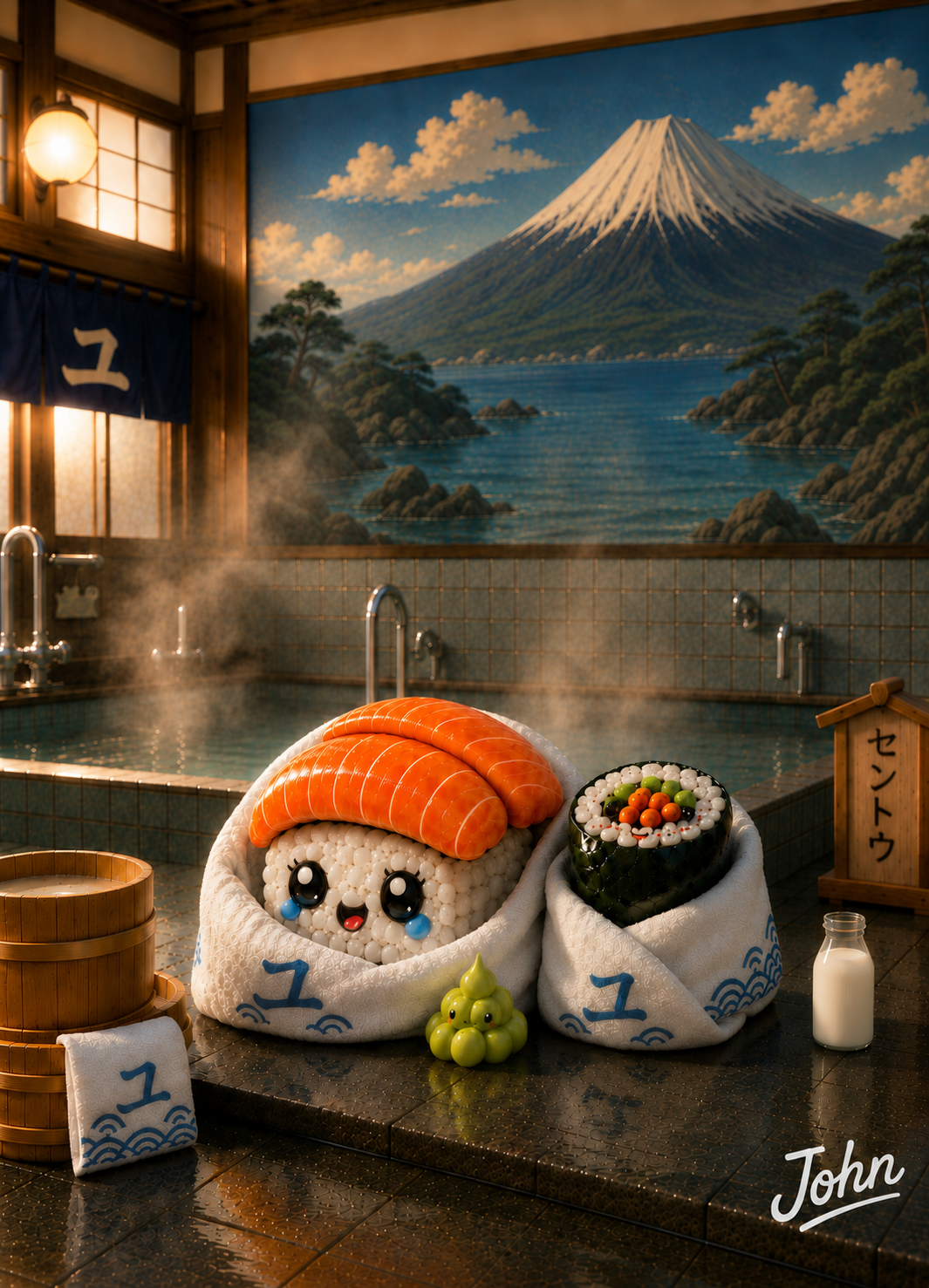 'Sento' Hiragana & Katakana Passport Card — Japan | Straight Face Originals