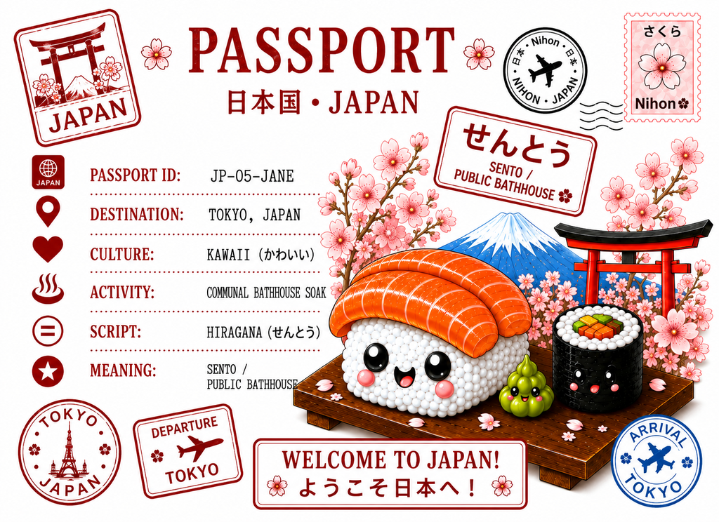 Sento - Jane Passport | Straight Face Originals