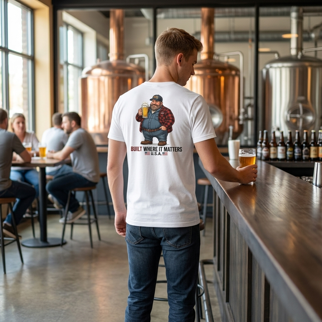 American Big Boy Graphic Tee — Straight Face Originals