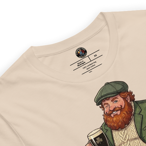 Proud To Be Made In Ireland - Winking Irish Graphic T-Shirt