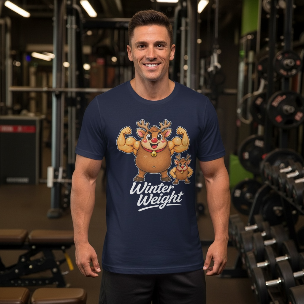Winter Weight Premium Streetwear Tee - The Reindeer Edition