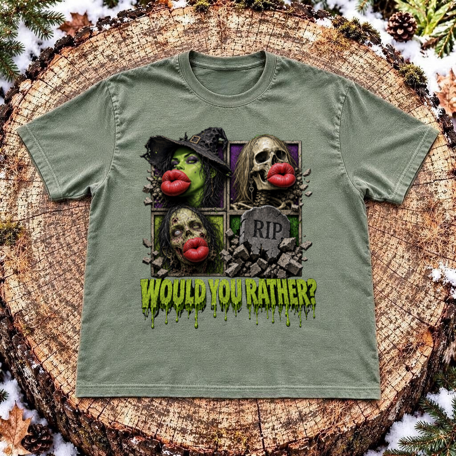Would You Rather?  3D T-Shirt