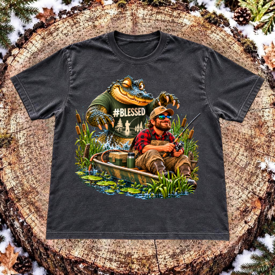 #Blessed — Alligator 3D T-Shirt