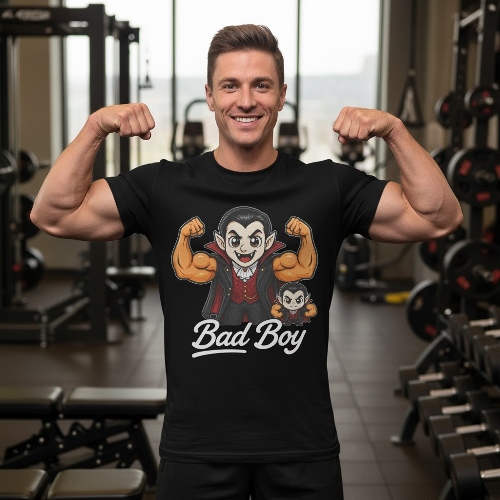 Bad Boy Premium Streetwear Tee - The Vampire Edition