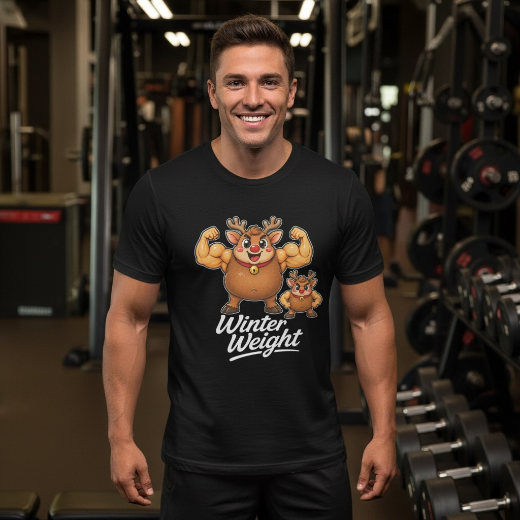 Winter Weight Premium Streetwear Tee - The Reindeer Edition