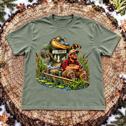 #Blessed — Alligator 3D T-Shirt