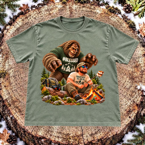 #Blessed — Bigfoot 3D T-Shirt