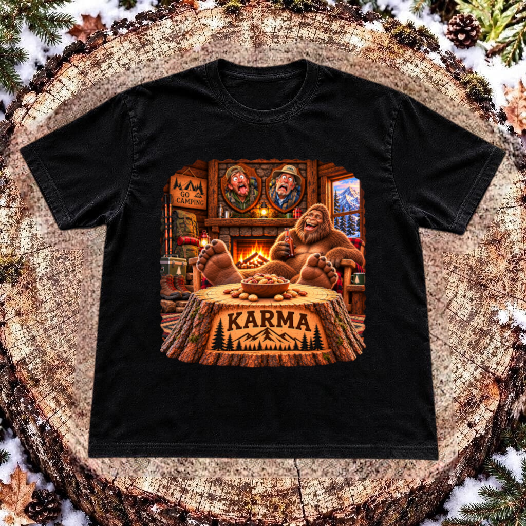 Karma - Bigfoot 3D T-Shirt